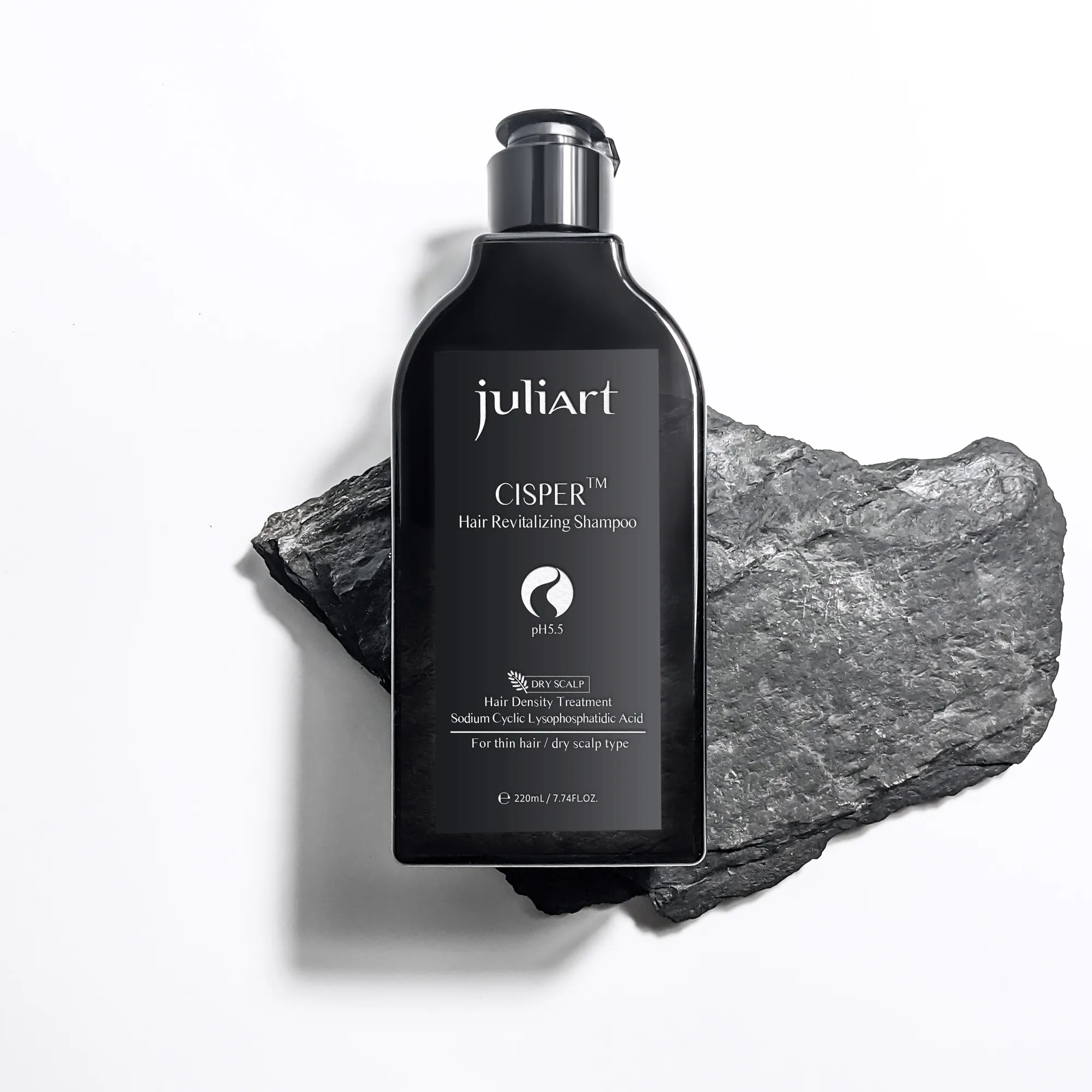 JuliArt atgaivinantis šampūnas sausai odai "CISPER Dry Scalp Hair Revitalizing Shampoo"